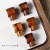Madera de Azufaifo Tallada por Rayo Natural Bolsa Tai Chi Bagua Colgante DIY de Tres Piezas Accesorio Pulsera Cuentas Espaciadoras Joyería