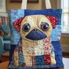 2026 Nueva Serie Transfronteriza de Cachorros Estampado Digital Bolso de Hombro Acolchado de Moda