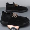 Sapatos Masculinos de Solado Macio 2026 Novos Leves Respiráveis Planos Casuais Slip-On de Bico Redondo Venda por Atacado Transfronteiriça