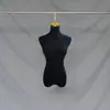 Colgador de Vestido de Boda Maniquí Femenino Soporte de Exhibición Accesorio Maniquí de Medio Cuerpo para Colgar Ropa de Mujer Gancho para Escaparate de Tienda de Ropa Maniquí Falso Xiuhe