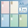 Cuaderno de espiral simple Sijin, venta al por mayor, tamaño A5, para estudiantes, B5, bloc de notas grueso, línea horizontal, página interior, diario