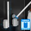 Cepillo de Inodoro Desechable Cepillo de Baño Cepillo de Limpieza de Inodoro Cabezal de Cepillo de Repuesto Set de Cepillo de Inodoro Desechable Antibacteriano para Uso en el Hogar