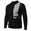 Tejidos de moda y personalizados de alta calidad, superventas transfronterizos, jerséis de cuello alto y prendas básicas de punto.