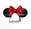 Nueva diadema de Toy Story para niños con orejas de Mickey y lazo de lentejuelas, accesorios para el cabello, decoración de parque de atracciones, diadema