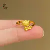 Loja de Ouro Mesmo Estilo Antigo Banhado a Ouro Colar de Gato Kaidi, Nicho, Exquisito, Simples, Versátil, Corrente Doce para Clavícula para Mulheres, Atacado