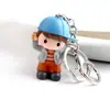Día de San Valentín Chino Regalo para Pareja Llavero Lindo Dibujo Animado Niños y Niñas Abs Llavero Creativo Diseño Estilo Coreano