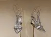Sandálias de Salto Agulha Abertas com Strass para Mulheres, Design Elegante de Espinha de Peixe Tridimensional, 26 Anos, Espanholas, com Toque de Luxo Leve e Sofisticação
