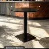 Mesas y sillas de exterior para jardín, terraza, uso comercial en tiendas de té con leche, cafeterías, restaurantes occidentales y bares