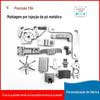 Venda quente recomendar pó metalurgia injeção moldagem de aço inoxidável peças de hardware à base de ferro pm peças de sinterização fabricante