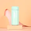 Taza Térmica Sencilla de Acero Inoxidable 304 para Hombres y Mujeres, Taza de Bolsillo Portátil, Linda Pequeña Fresca, Regalo de Oficina de Negocios Taza de Agua