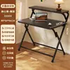 Mesa Dobrável, Mesa de Computador sem Instalação, Pequena Mesa para Quarto de Estudante, Mesa Simples para Escrita, Mesa de Escritório