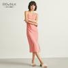 Novedad Otoño/Invierno 2026 Bata Pesada de Terciopelo de Seda de Alta Gama para Mujer Sexy Ajustada Ropa de Casa Bata de Tirantes