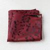 Lenço de Bolso Floral Estilo Hong Kong Retrô Lenço para Terno de Negócios Masculino Transfronteiriço Acessórios de Vestido Estilo Coreano Quadrado de Peito Quadrado Pequeno