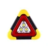 Luz de Emergencia de Seguridad para Vehículos Yuanan Triángulo de Advertencia para Coche Señal Triangular con Energía Solar Señal de Advertencia Triangular para Coche
