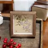Novo Estilo Chinês Floral Vazado Porta-Retrato Mesa Literário Estilo Nacional Dinastia Song Decoração de Mesa para Casa Desktop Pintura Atacado