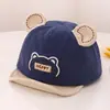 Gorro de Bebé Verano Combinable Gorro de Sol para Niños y Niñas Gorro de Bebé Primavera y Otoño Delgado Estilo Coreano Visera Suave Gorra de Béisbol