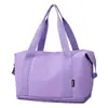Bolso de Lona de Gran Capacidad Transfronterizo para Viajes de Negocios, Viajes y Abordaje, con Compartimentos Separados para Húmedo y Seco, Adecuado para Entrenamiento y Fitness, Se Puede Usar como Bolso de Hombro o Bolso Cruzado