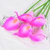 PU Sintético Mini Lírio Calla Layout para Fotografia de Casamento Decoração de Casa Flor com Toque Real Flor Artificial Fabricante Transfronteiriço Atacado