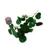 Folhas de Maçã Simuladas, Galhos Altos, Plantas Verdes Artificiais, Galhos e Folhas, Arranjos de Casamento, Projetos de Arranjos Florais Decorativos para Paisagismo