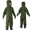 Macacão Protetor Espessado para Jateamento Honghao, Roupa de Jateamento Peça Única, Roupa de Proteção com Capuz