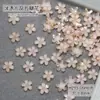 Al por mayor 8 mm Hielo Transparente Flor de Cinco Pétalos Joyería para Uñas Arte de Uñas Resina Estereoscópica Flor Colorida Accesorios para Uñas Decoración de Uñas Portátil