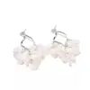 Pendientes de Borla con Forma de Pétalo de Concha Estilo Francés para Mujer, Pendientes de Lujo Ligero de Gama Alta, Accesorios para Orejas Estilo Vacacional, Nuevo Modelo Más Vendido 2026