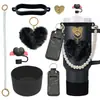 Botella de Agua Térmica Stanley Tapón Antipolvo Taza con Popote Tapa de Taza Correa de Mano Cordón para Botella de Agua Múltiples Estilos Versátiles Set