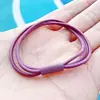 Anillo para el cabello básico 3 en 1 de alta elasticidad, versión coreana de cabeza de bola de cola de caballo simple, banda de goma pequeña, cuerda para la cabeza fresca pequeña, venta al por mayor para mujeres