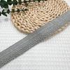 Cinta de borde de hilo de algodón xiangfeng de 3 cm, encaje de pliegues ondulados unilaterales, accesorios de cinturón decorativo para ropa DIY, textiles para el hogar