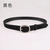Cinturón de Piel Gamuza Esmerilada para Mujer Piel de Vaca Colocación Vintage Jeans Cinturón de Piel de Gama Alta Guangzhou Azalea