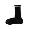 Calcetines de otoño a media pierna con cintura elástica alta en ángulo recto para mujer, calcetines largos de algodón, cómodos, transpirables, desodorantes, calcetines al por mayor