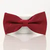 Pajarita para Hombres para Padrinos de Boda y Novio Pajarita Borgoña Negra Camisa Formal Boda Boda Pajarita Roja Estilo Coreano para Mujeres