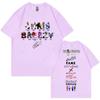 2025 Estação Independente Rapper Chris Brown 11:11 Camiseta Gráfica de Álbum Harajuku Hip