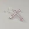 Suministro Directo de Fábrica Botella Roll-On Rosa Transparente Botella de Perfume Botella Roll-On para Aceites Esenciales Botella para Esencia de Ojos Material de Empaque para Desodorante