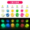 Pigmento acrílico súper brillante pintura luminosa pintura al óleo pintada a mano por niños líquido fluorescente a base de agua arte pintura luminosa impermeable transfronterizo