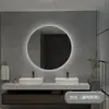 Máquina de Aromaterapia Premium para Hotéis Inteligentes e Pousadas, Máquina de Fragrância Desodorizante para Banheiro, Espelho de Banheiro Bluetooth Sem Furos