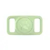 Modelo Impermeable Adecuado para Apple Airtag Dispositivo Anti-Pérdida para Mascotas Huella de Perro Rastreador de Mascotas Funda Protectora de Silicona Todo Incluido