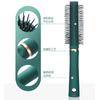 Peine Rizador Antiestático para Uso en Casa, Adecuado para Hombres y Mujeres, Peine para Peinar el Cabello, Peine Masajeador, Peine de Paleta, Rodillo Peine Rizador Hacia Adentro, Multifuncional
