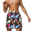 Pantalones Cortos Reductores de Edad para Hombre Verano Casual Sueltos Pantalones de Cinco Puntos para Hombre Moda Versátil de Longitud Media Pantalones de Playa Impresión Digital