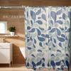 Cortina de ducha de baño PEVA nueva transfronteriza personalizable impermeable a prueba de moho fabricantes de cortinas divisorias de baño al por mayor