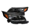 Para Chevrolet MALIBU 2013-2015/16 limitado Farol projetor HALÓGENO Preto esquerdo e direito