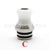 1 Pieza/1 Kit 510 ébano PEEK acero inoxidable plástico boquilla de succión