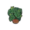 Diseño Personalizado Exquisita Serie de Calaveras Fantasma Planta Broche Decoración Parte Superior Mochila Insignia Estilo Punk Regalo