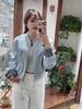 Jaqueta Baseball Petite Versátil da Moda Estilo Coreano Redutora de Idade para Mulheres 2025 Nova Primavera e Outono Top Curto Super Popular
