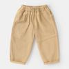 Pantalones Largos de Algodón Puro para Niños Ropa de Otoño Ropa de Primavera y Otoño para Niños Ropa para Bebé Niños Pantalones Casuales Tendencia Otoño