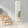 Espelho de corpo inteiro Amazon, sem moldura, autoadesivo, mosaico de vidro, alta definição, para uso doméstico, adequado para se vestir e dançar