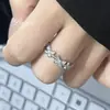 Novo Anel Mori Estilo Coreano Simples Ins Abertura Borboleta Design de Nicho Feminino Personalidade Anel Ajustável Atacado