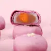Taro lama crocante neve Mei Niang gema de ovo crocante café da manhã pão de mil fios celebridade da internet lanches casuais produtos de lanche Caixa completa