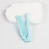 Peine plegable multifuncional portátil, peine antiestático, peine esencial de viaje para mujeres, peine para cabello húmedo y seco