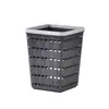 Cesta de Almacenamiento de Escritorio de Plástico Hueco de Moda Creativa Mini Cubo de Basura Cesta Almacenamiento de Artículos Varios para el Hogar Pequeño Portalápices